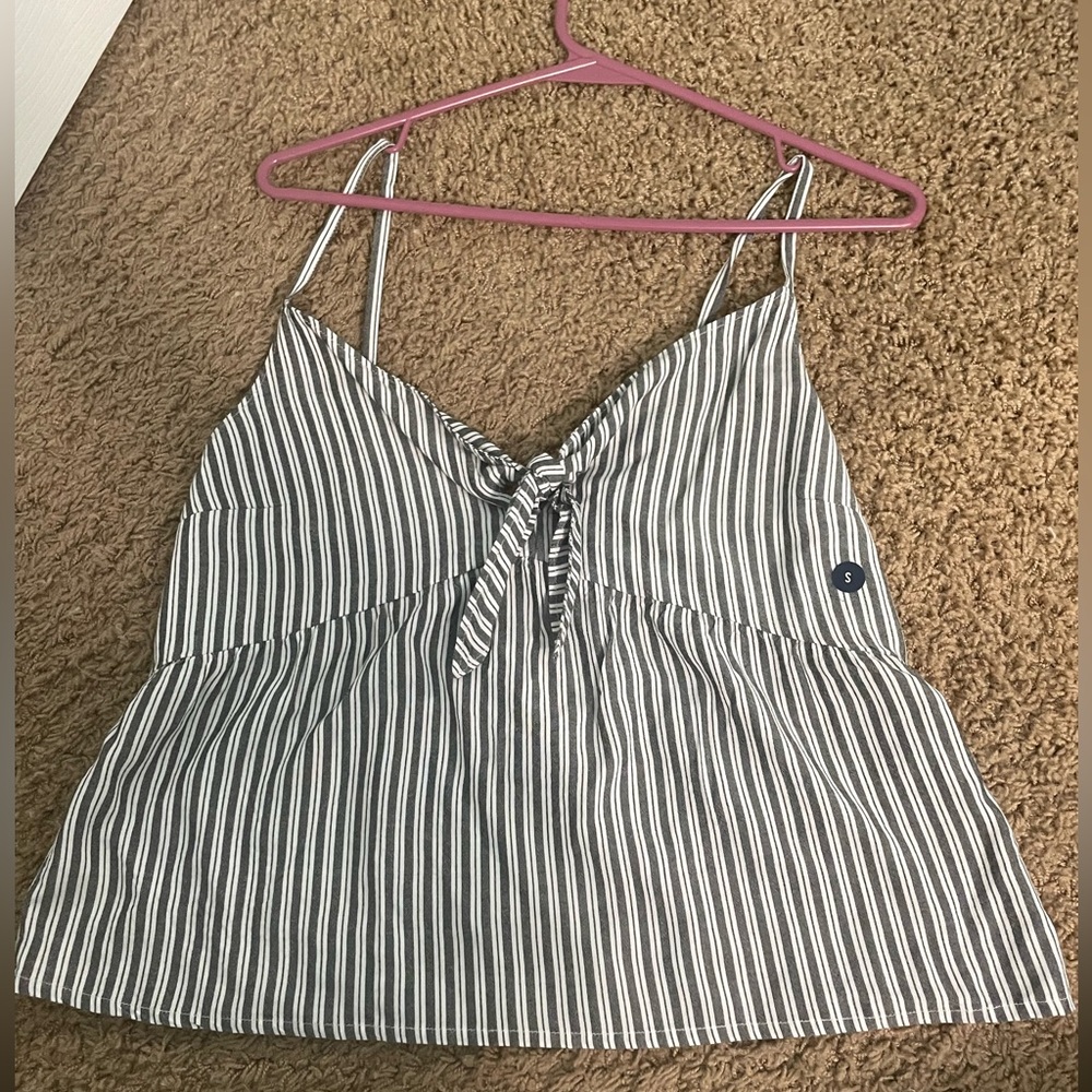 Striped tank top from Hollister